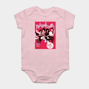 The New York Dolls 5¢ Bubble Gum Pack (with Bonus Color Puzzle) Baby Bodysuit